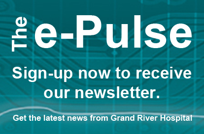 A photo of GRH's e-Pulse newsletter